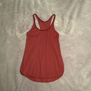 Pink Lululemon tank top